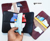 Leather Passport Holder Cover Case