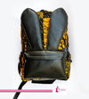 Leather & Kitenge Bag